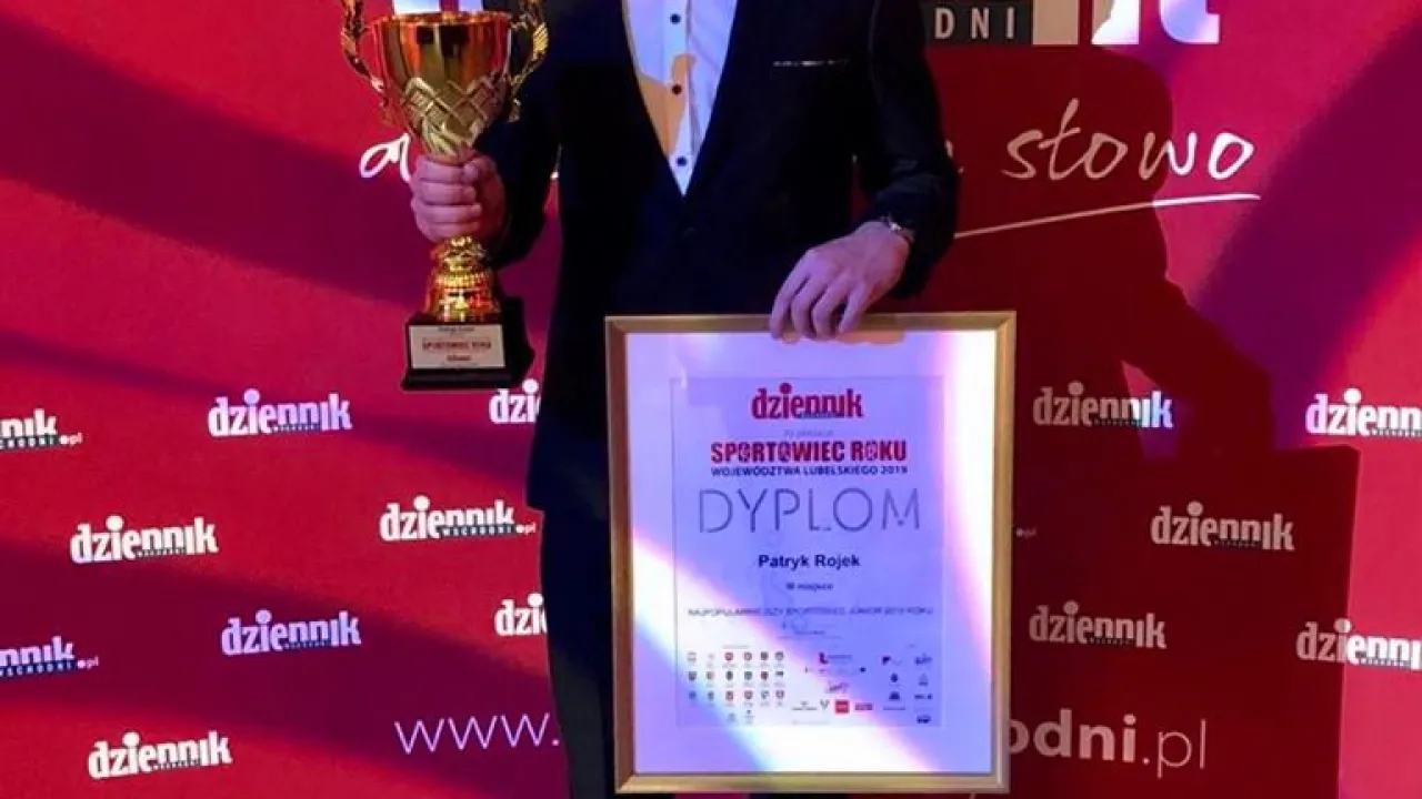 Patryk Rojek trzeci w Plebiscycie Dziennika Wschodniego