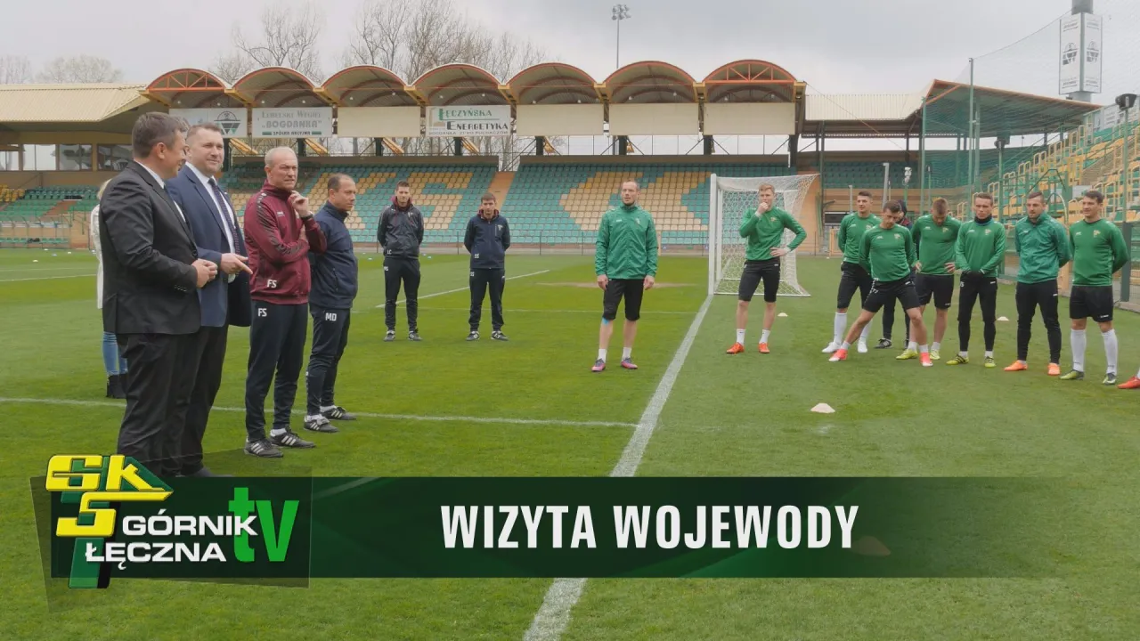 [VIDEO] Wizyta wojewody na treningu
