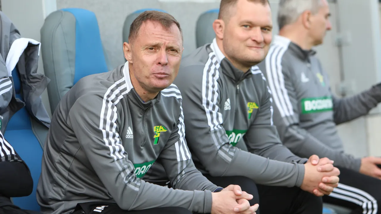 Tomasz Horwat i Daniel Rusek w sztabie szkoleniowym pierwszego zespołu