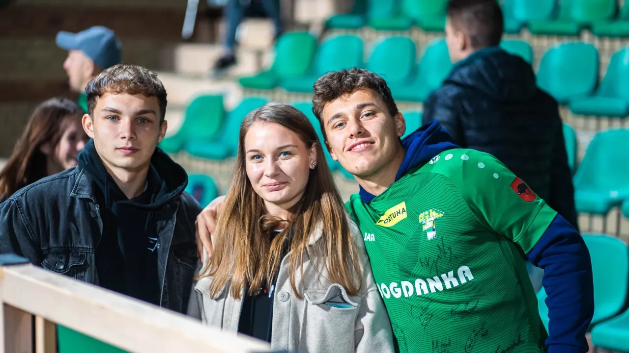 📸 Kibice na meczu z Koroną Kielce
