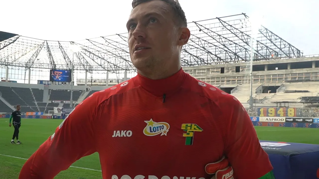 Maciej Gostomski po meczu z Pogonią [Wideo]