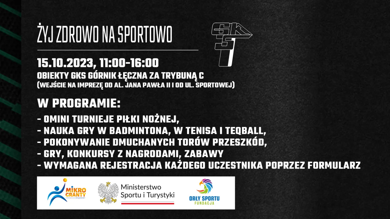 Żyj zdrowo na sportowo!