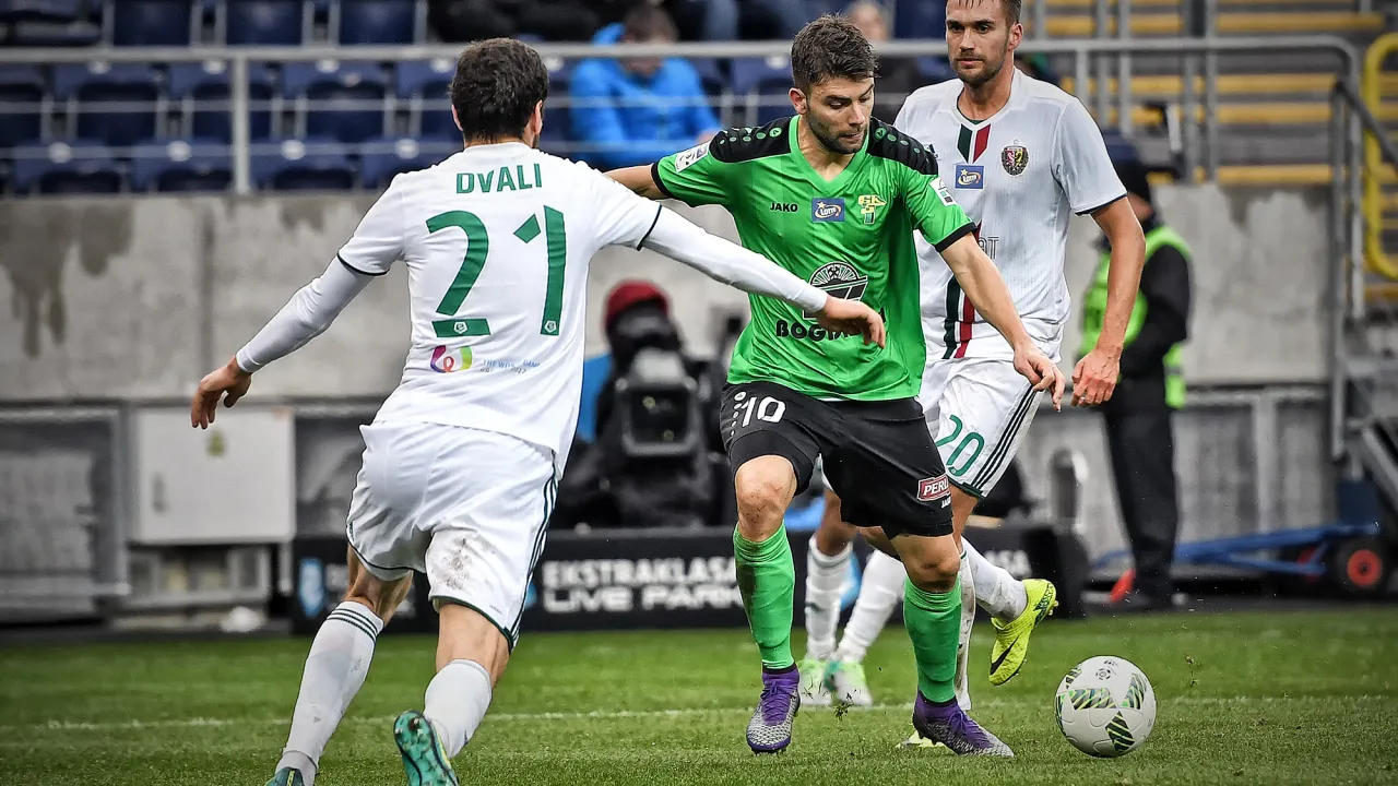 [VIDEO] Górnik wyszarpał punkt we Wrocławiu