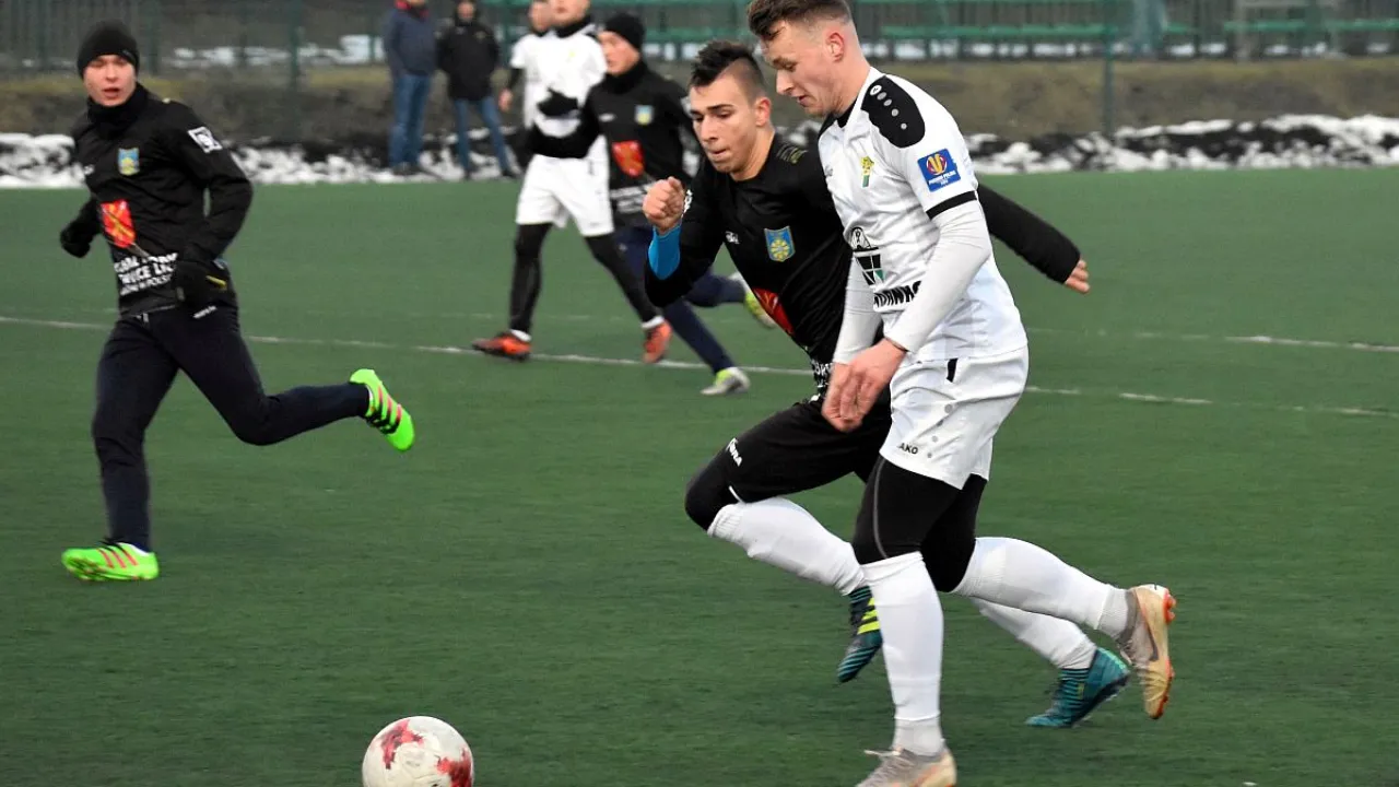 Sparing: Cztery bramki Arona!