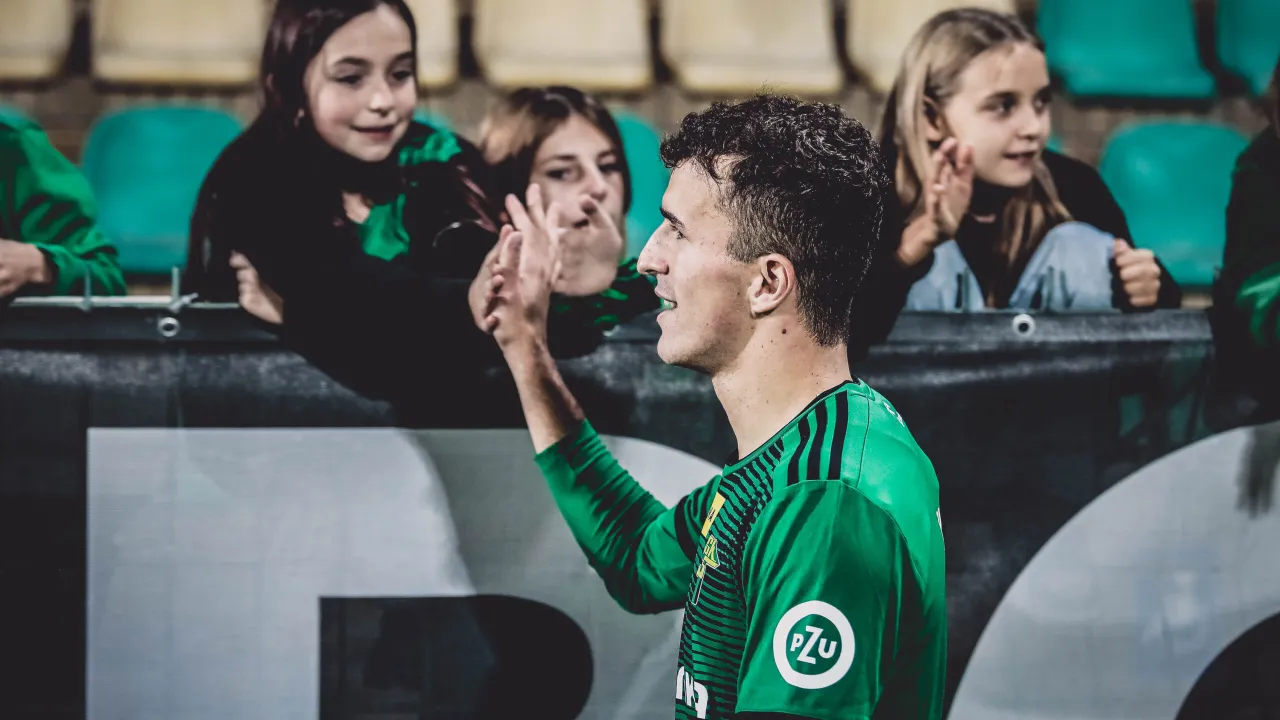 Egzon Kryeziu po meczu z GKS-em