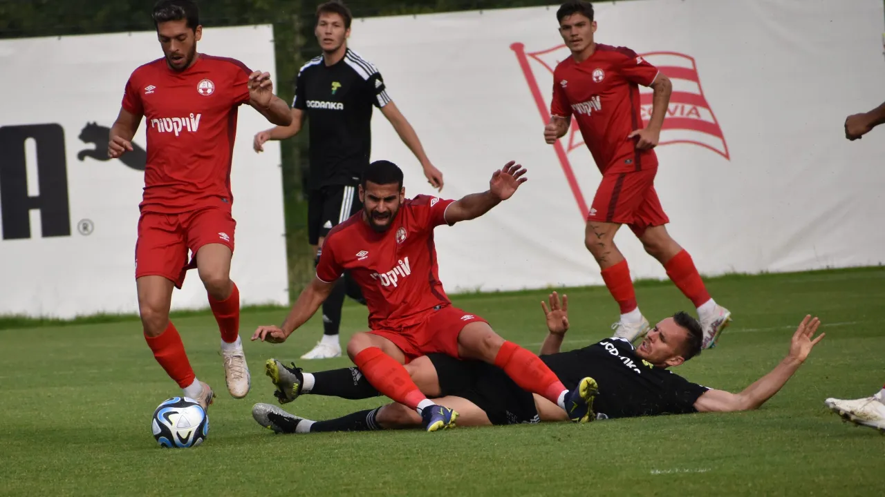 Hapoel Beer Sheva – Górnik Łęczna w ujęciach