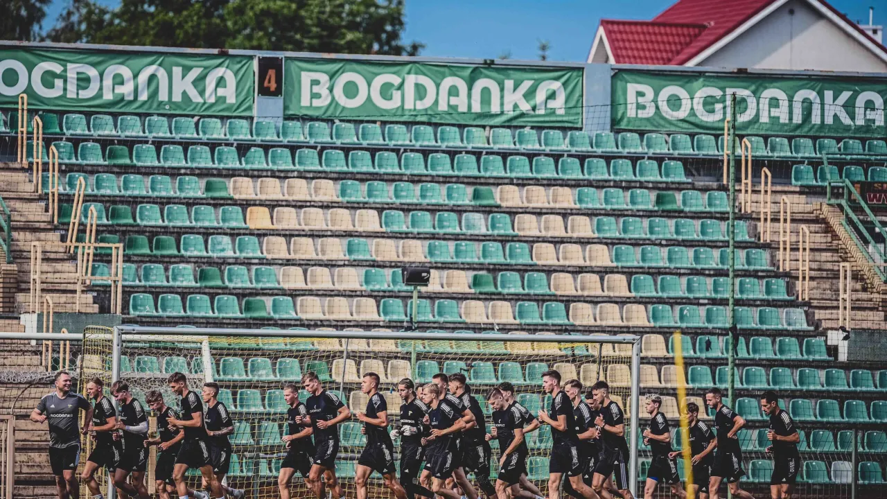 Kadra Górnika na obóz w Kielcach