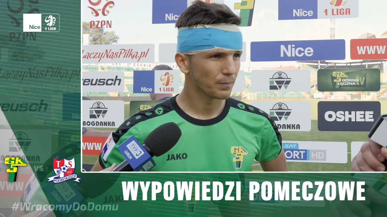[VIDEO] Ł.Sosnowski: Najważniejsze, że trzy punkty zostały w Łęcznej