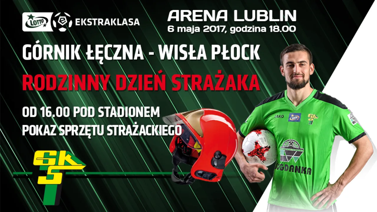 Rodzinny Dzień Strażaka na meczu z Wisłą Płock