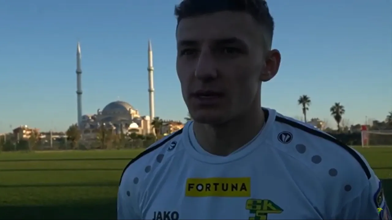 [WIDEO] Przemek Banaszak po sparingu z Neftçi PFK