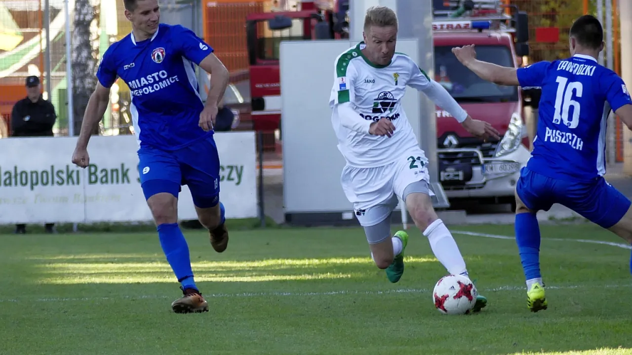 [VIDEO] Skrót meczu: Puszcza Niepołomice – Górnik Łęczna 2:0