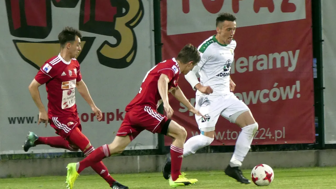 [VIDEO] Skrót meczu: Pogoń Siedlce – Górnik Łęczna 1:1