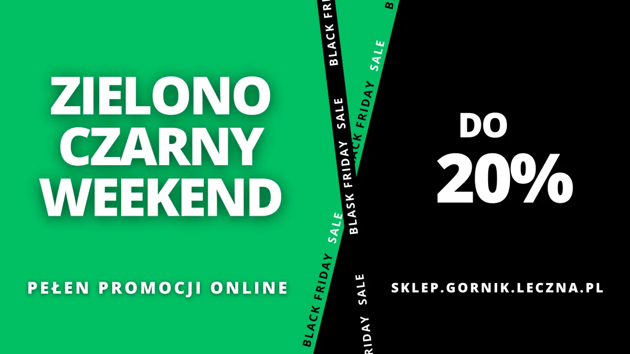 Black Friday? Nie! Zielono-Czarny weekend!