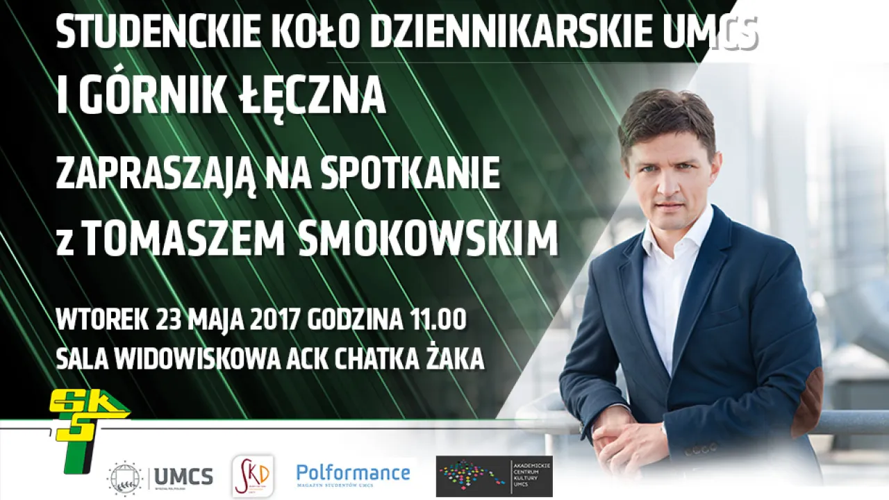 Spotkanie z Tomaszem Smokowskim