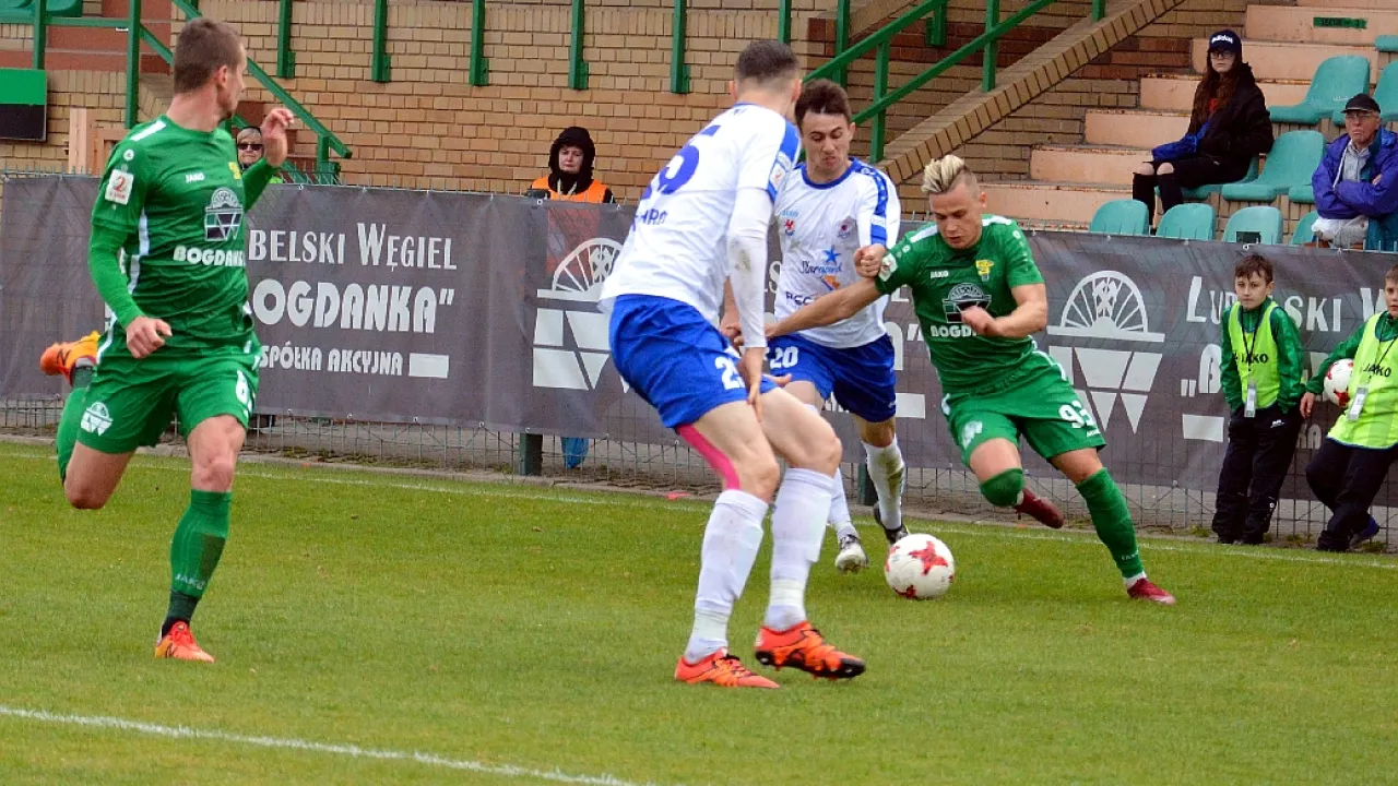 Górnik – Błękitni 1:1