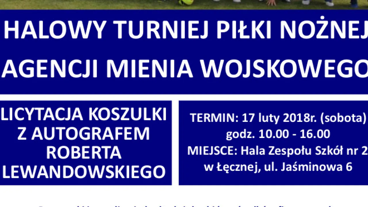 Halowy Turniej Piłki Nożnej Agencji Mienia Wojskowego