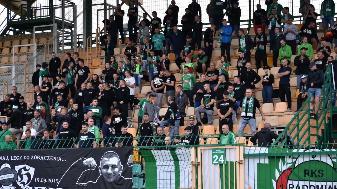 Trybuny na mecz Górnik – Radomiak
