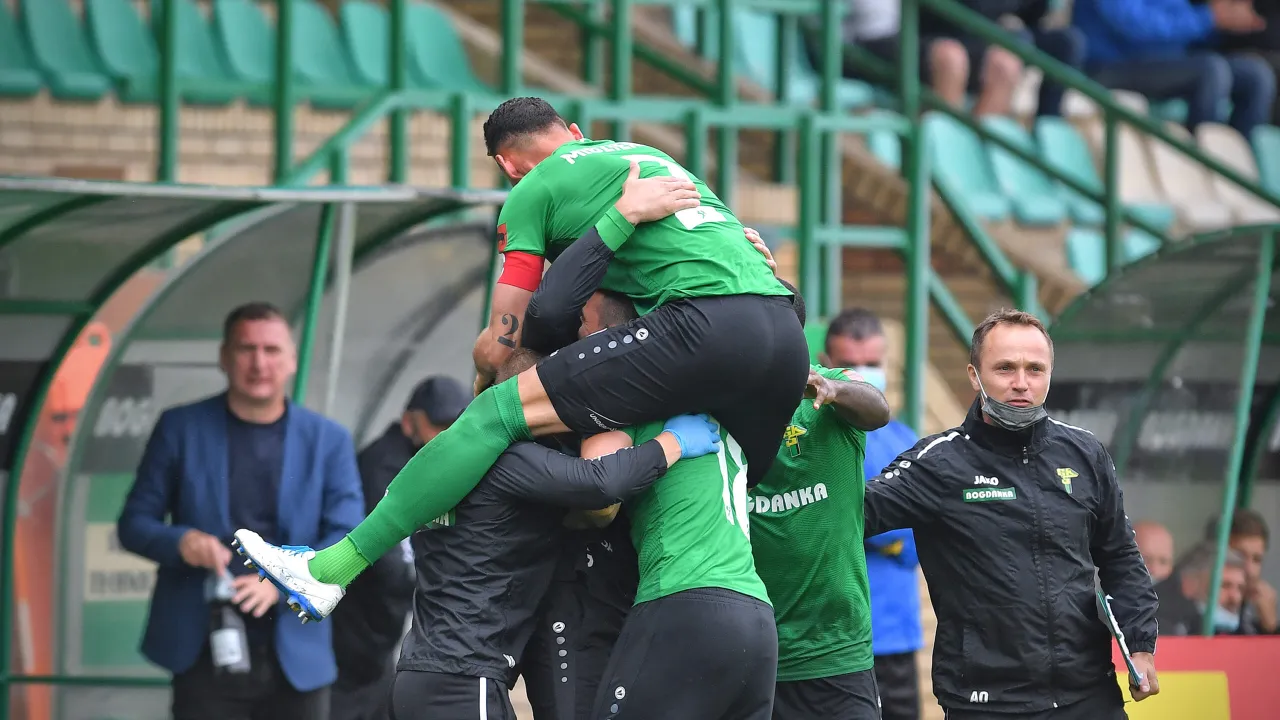 Bramki z meczu Górnik – Sandecja Nowy Sącz