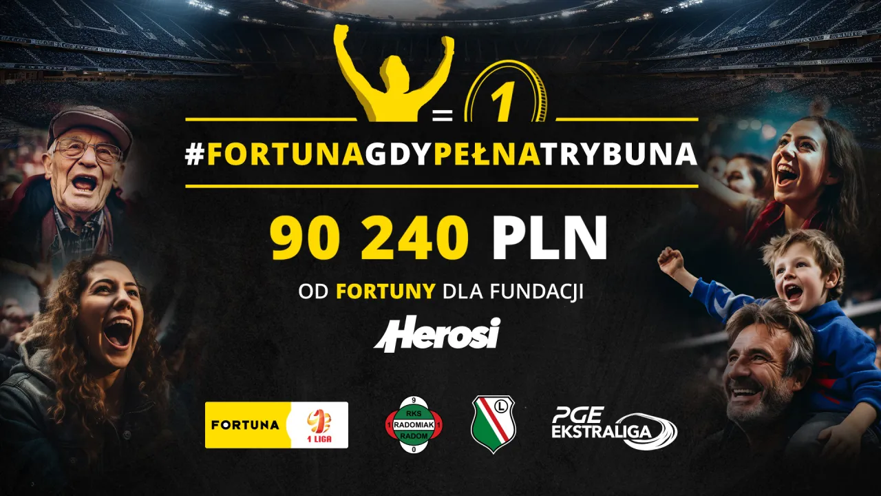 Podsumowanie akcji #FortunaGdyPełnaTrybuna 
