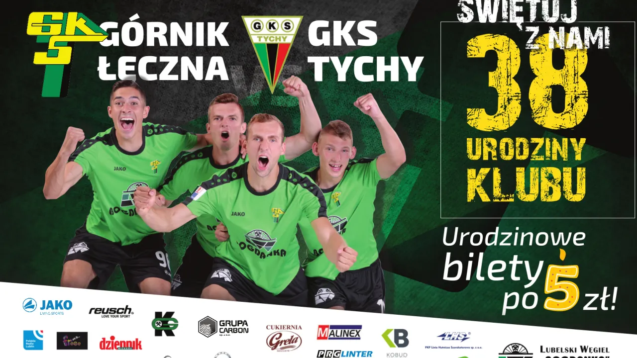 Świętuj z nami 38 urodziny na meczu z GKS Tychy