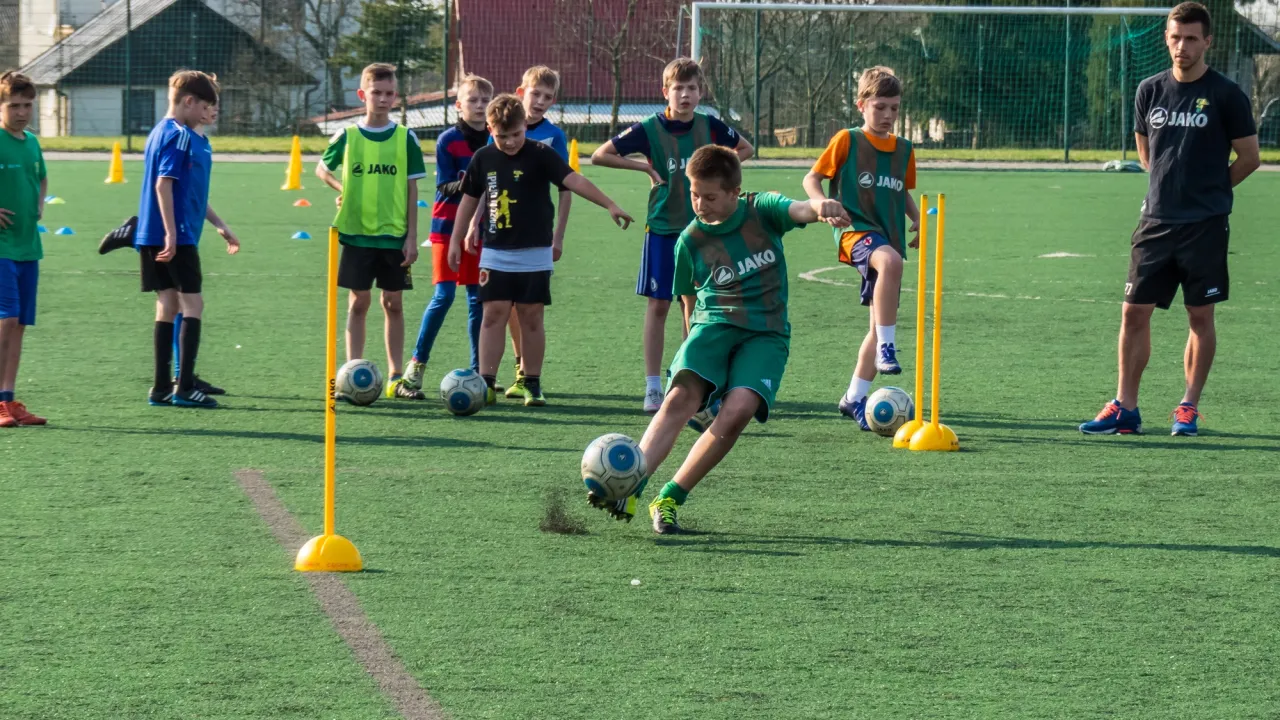Daniel i Vuko na wspólnym treningu z U12