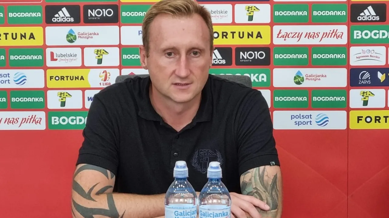 Trener Marcin Prasoł: mecz powinniśmy zamknąć w pierwszej połowie