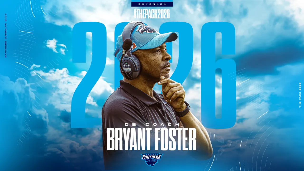 Bryant Foster na dłużej trenerem pozycyjnym w Panthers Wrocław!