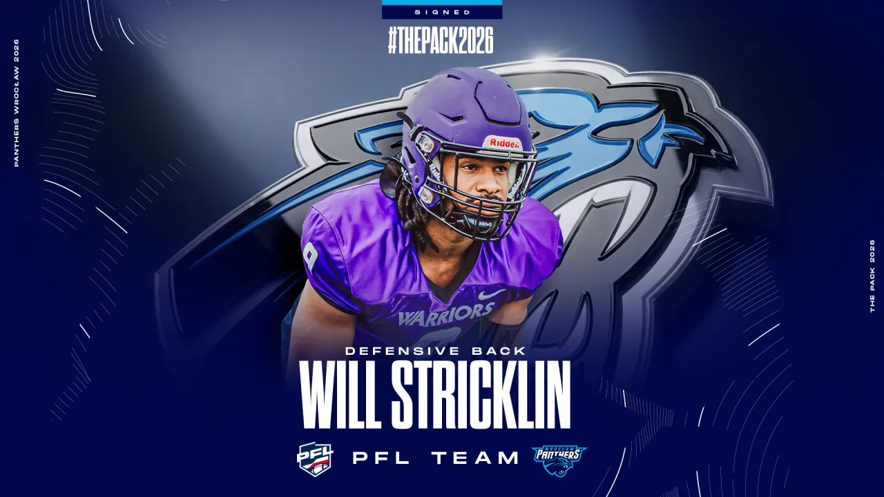 Amerykański Willie Stricklin wzmocni defensywę Panthers Wrocław w Polskiej Futbol Lidze.