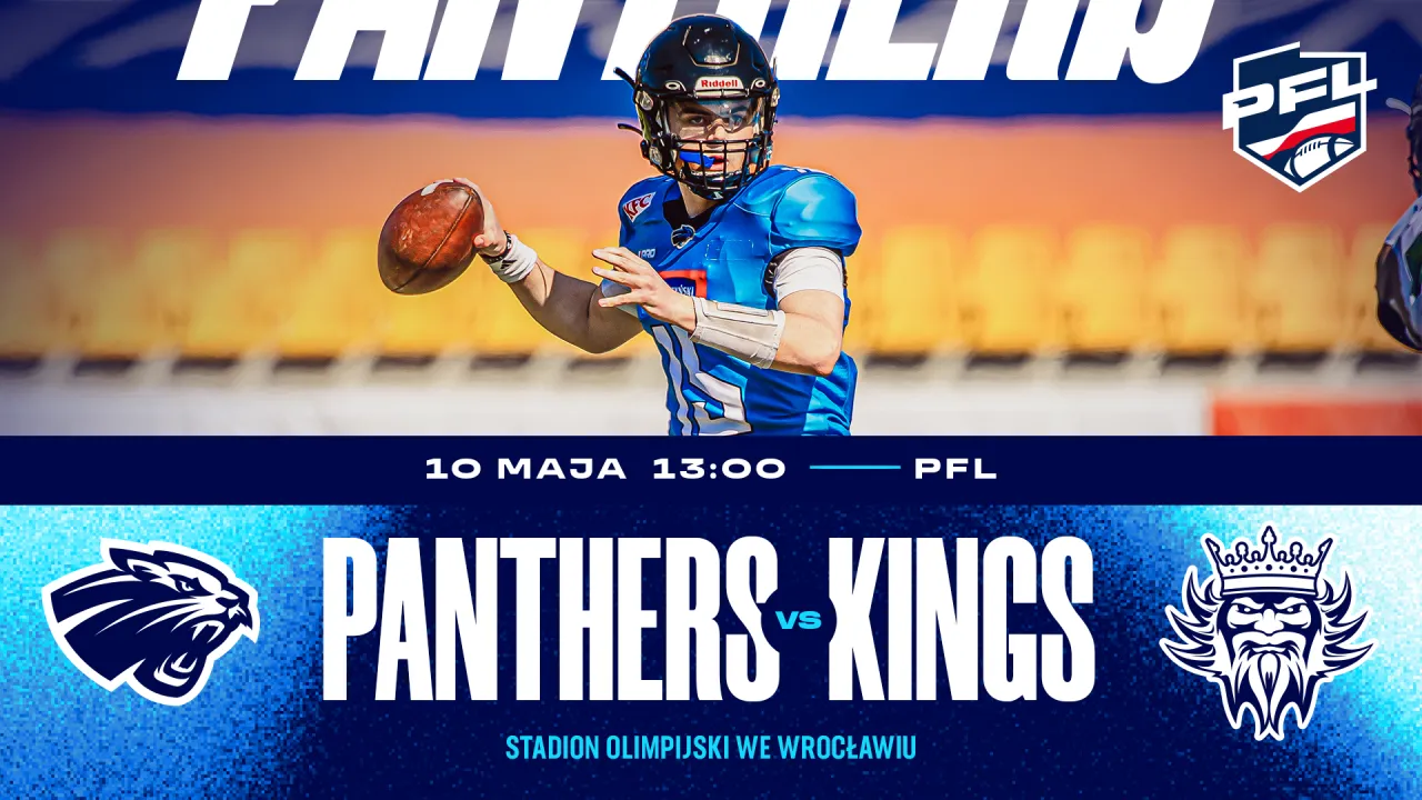 Wielki finał domowego maratonu w Polskiej Futbol Lidze. Panthers Wrocław podejmują Kraków Kings