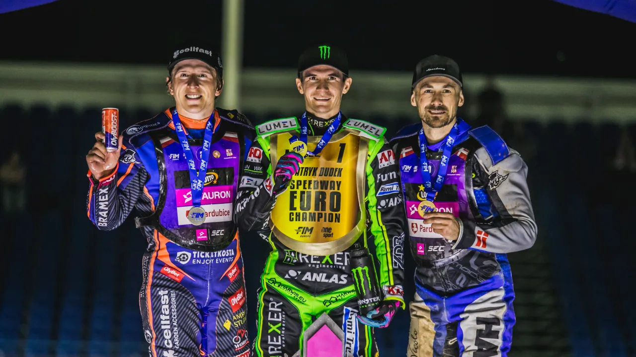 Dudek with a double in Pardubice!