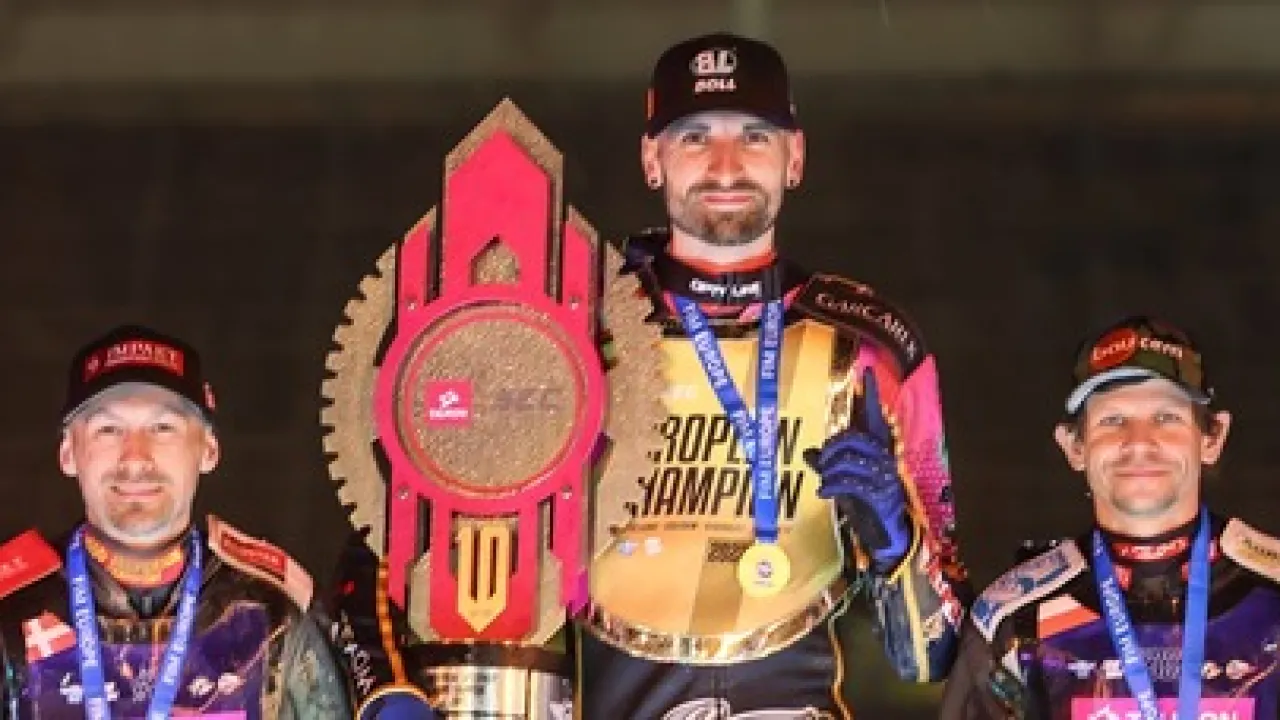 Michelsen with a third European Championship title!