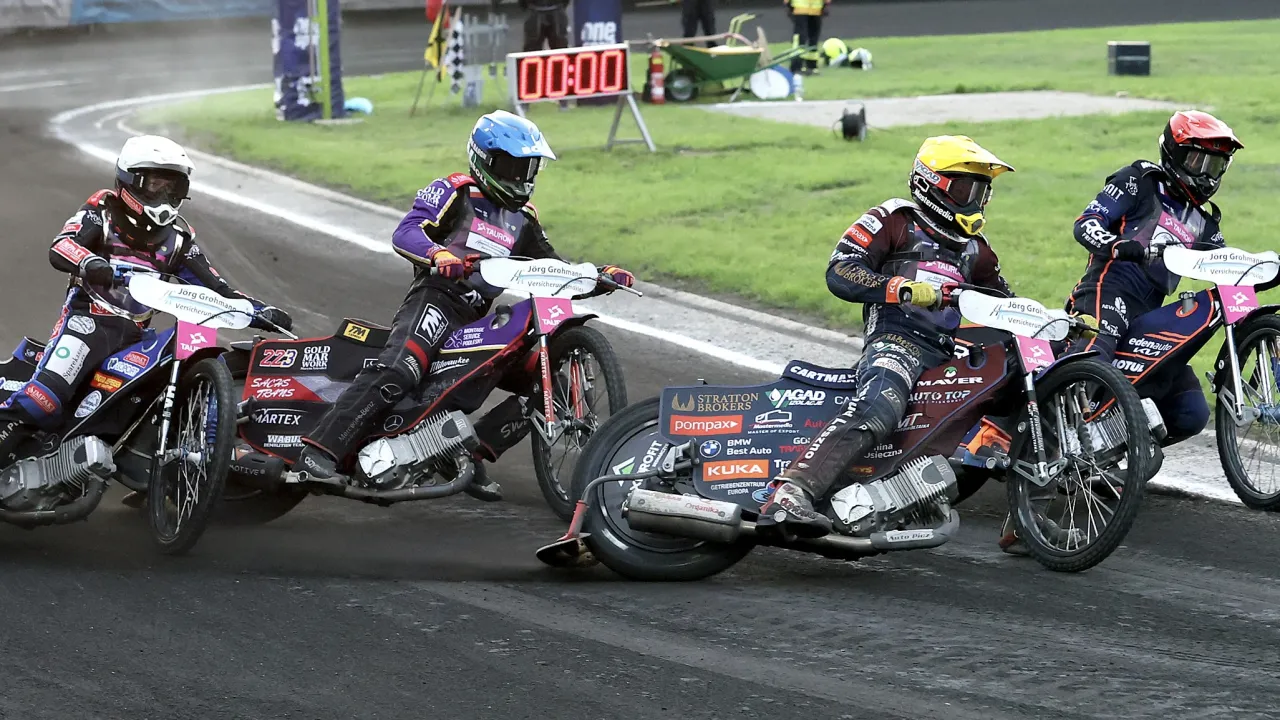 The spectacle in Güstrow was a great promotion of speedway 