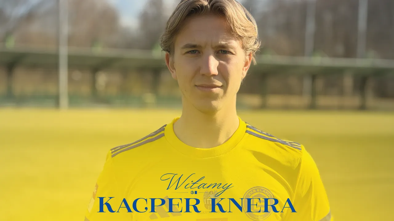 Kacper Knera piłkarzem Elany Toruń