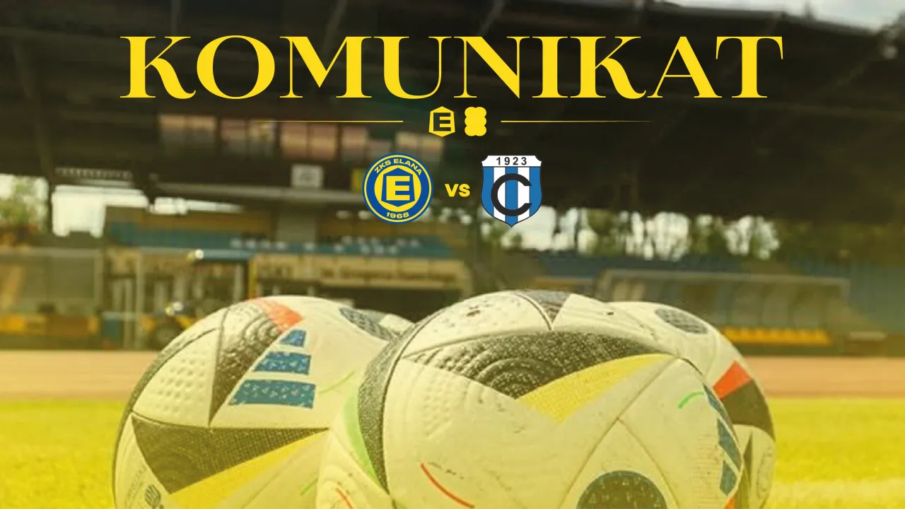 Zmiana miejsca rozegrania meczu z Cartusią Kartuzy