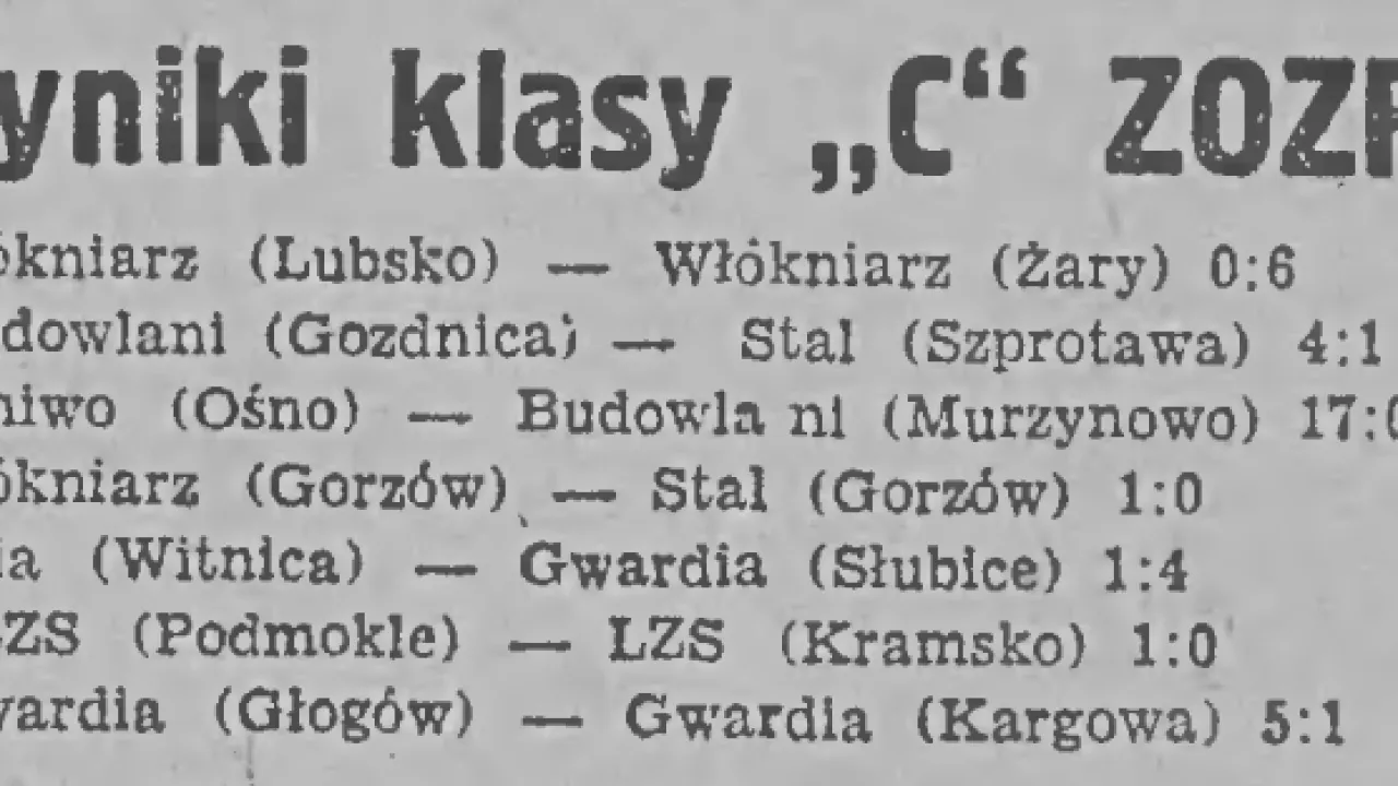 Stilon Gorzów – Piast. Mecz nr 2000!