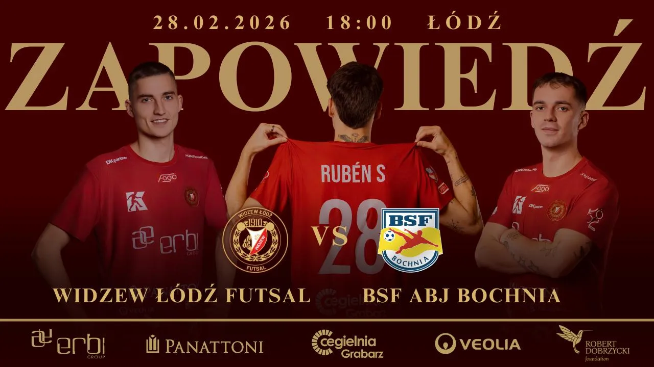 Czas na kolejny kluczowy mecz! W sobotę Widzew podejmie BSF ABJ Powiat Bochnia