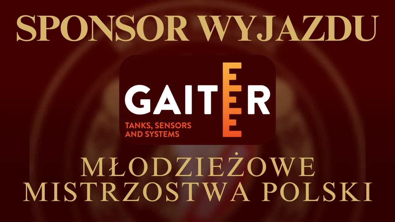 GAITER dołącza do grona partnerów wyjazdu na Młodzieżowe Mistrzostwa Polski