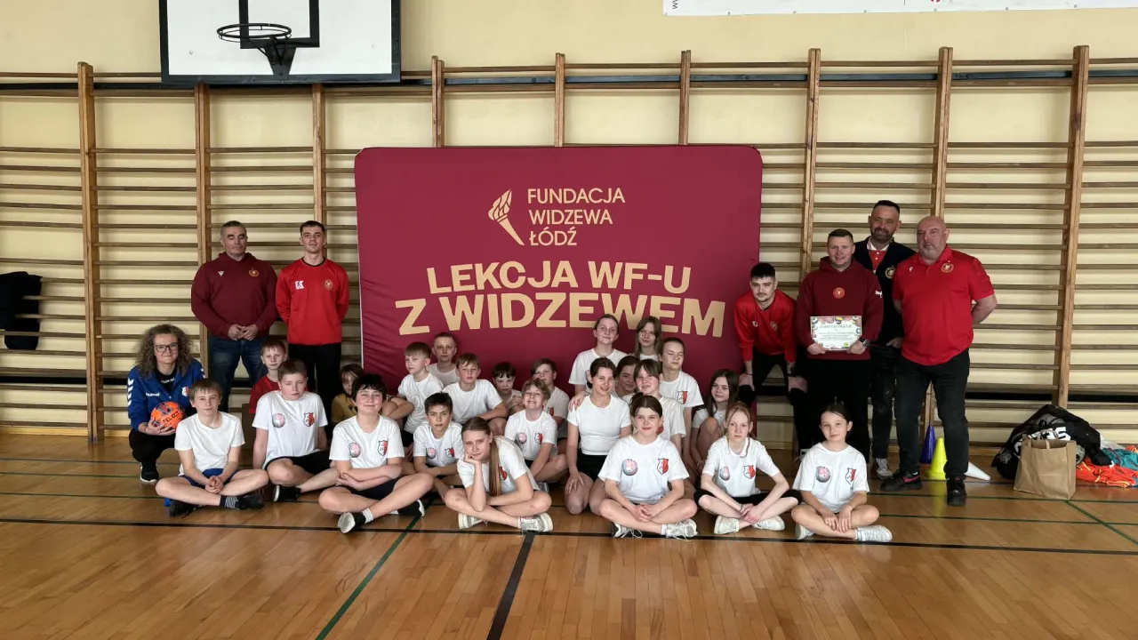 Kolejny przystanek akcji "WF z Widzewem" - futsalowe emocje w SP. Nr 162 w Łodzi