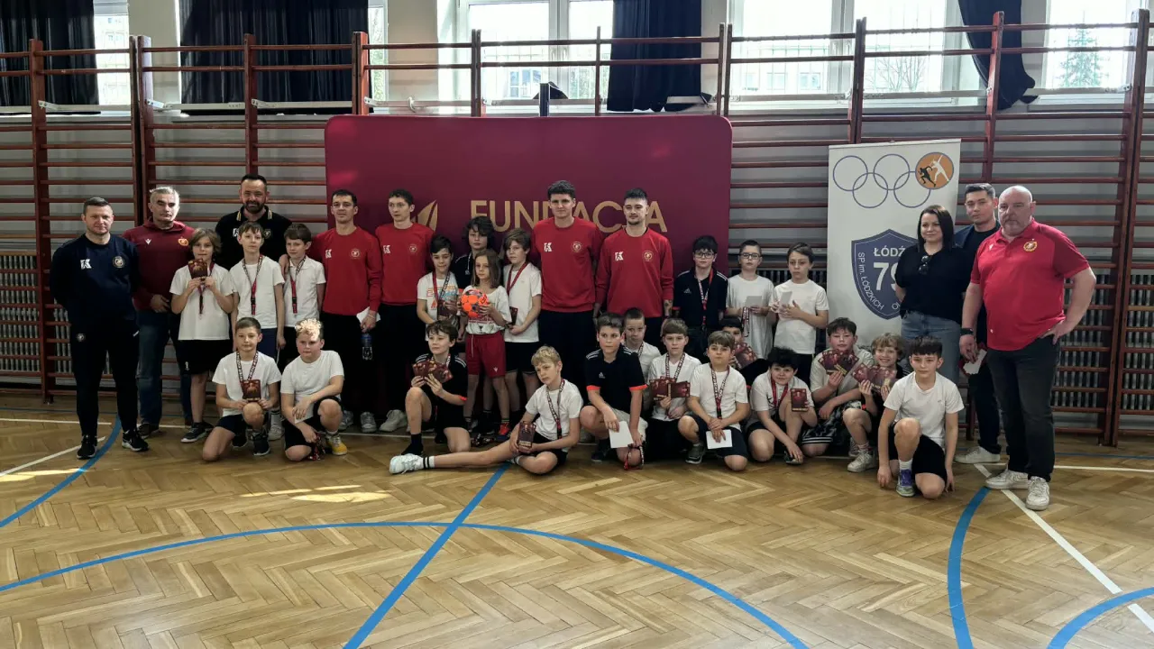 „WF z Widzewem” w SP nr 79! Ruszyła cykliczna akcja Fundacji Widzewa Łódź