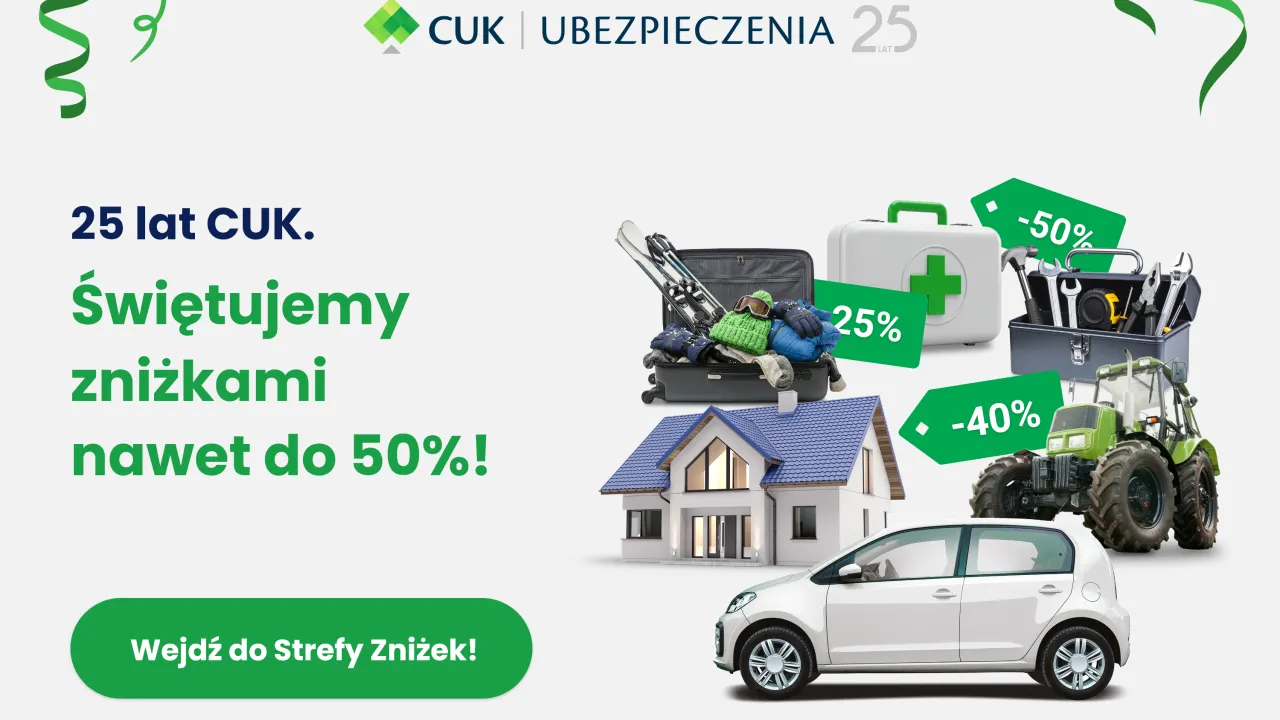 CUK Ubezpieczenia świętuje 25 lat!