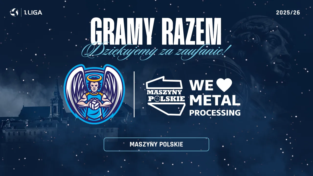 Maszyny Polskie grają razem z CUK Aniołami Toruń!