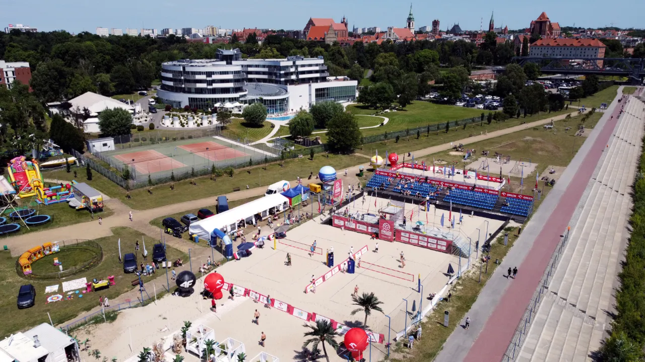 Za nami drugi dzień ORLEN Beach Volley Tour 2025 w Toruniu!