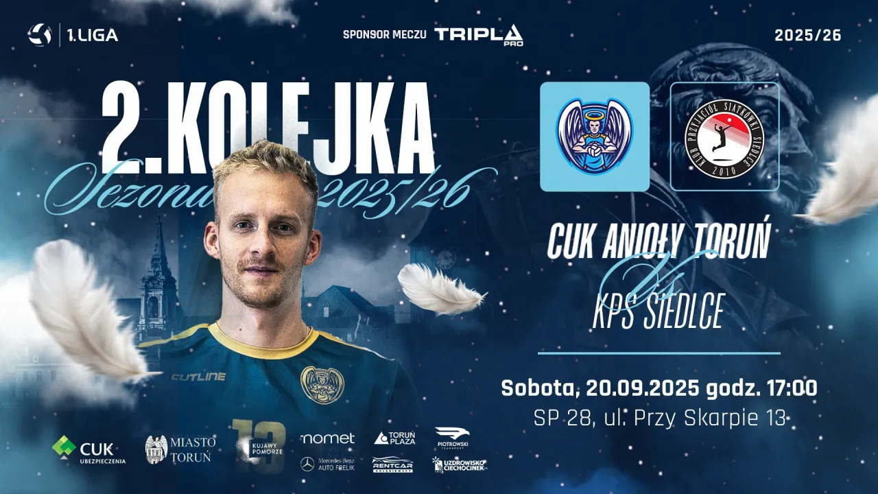 Mecz #2 PLS 1. Ligi CUK Anioły Toruń - KPS Siedlce